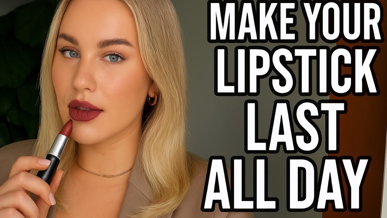 Lipstick That Lasts All Day: Tips for a Smudge-Proof Pout